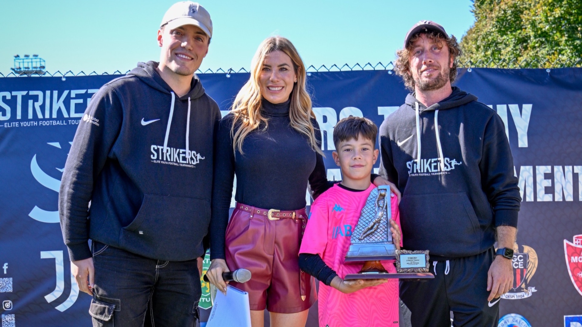 Strikers Trophy, Mateo Ramos premiato come miglior portiere del torneo