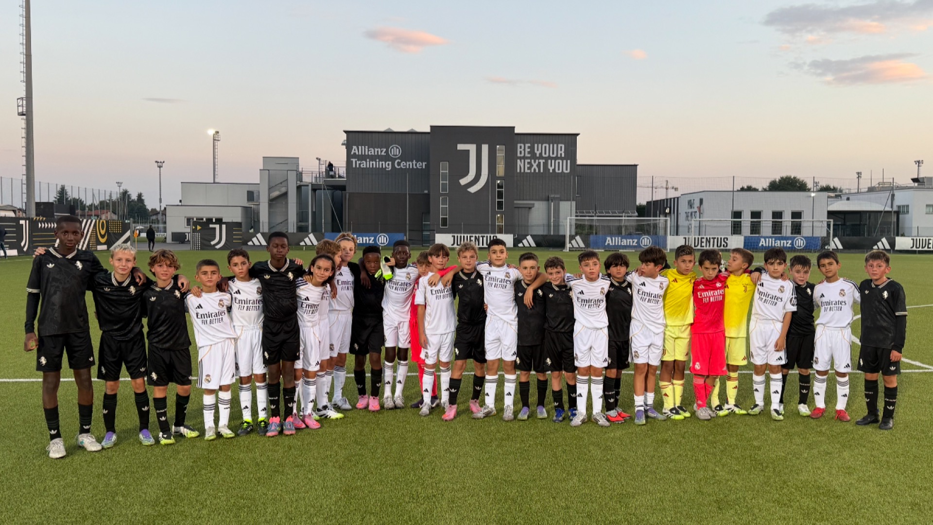 Strikers Agency protagonista di un’amichevole internazionale U10 tra Juventus e Real Madrid