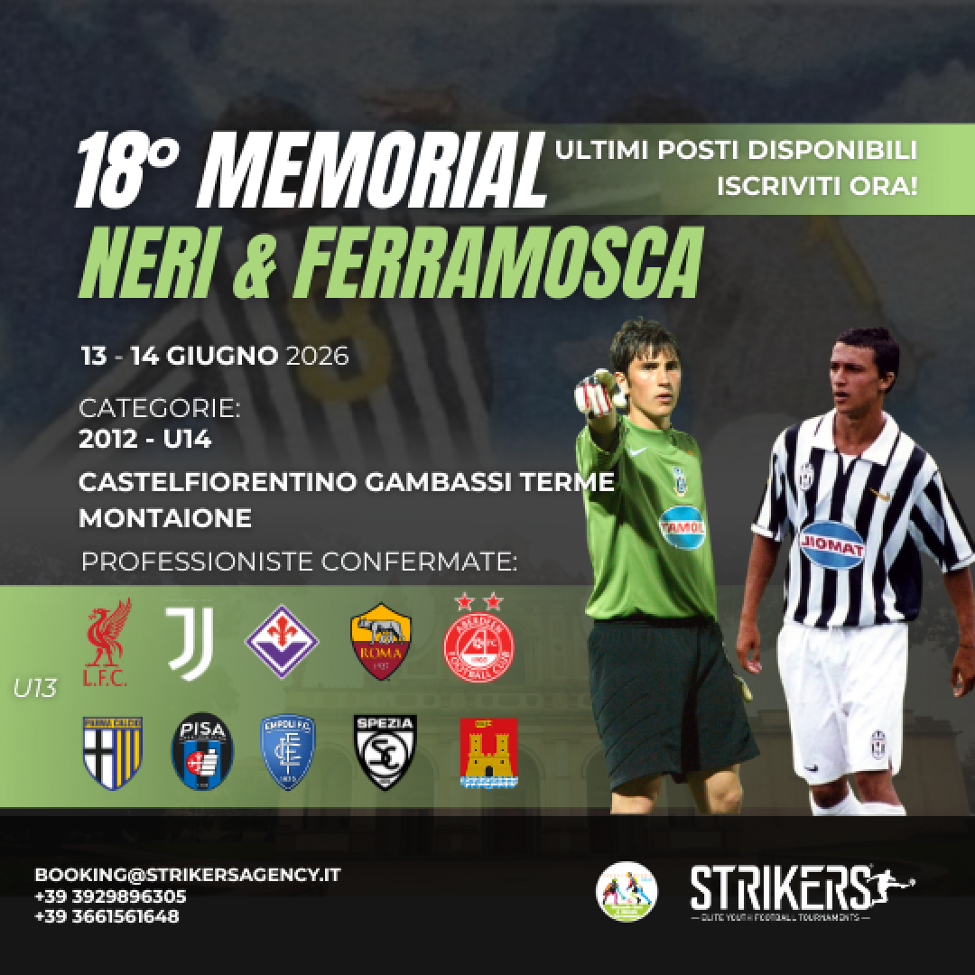 18° MEMORIAL RICCARDO NERI & ALESSIO FERRAMOSCA